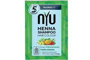 Nyu Henna Shp HC Blue Black Pcs 20ml