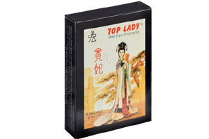 Top Lady Hair Dye Shampoo Pcs 3 Gr