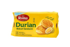 Roma Durian Sandwich Pack 186g