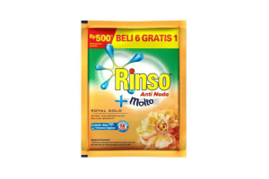 Rinso Royal Gold Liq 40gmlx6+1's