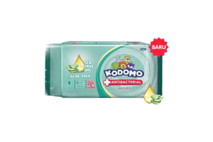 Kodomo Baby Wet Wipes Antibact 2x50's
