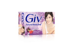 Giv Barsoap Glamour Passion Flower 100gx3's