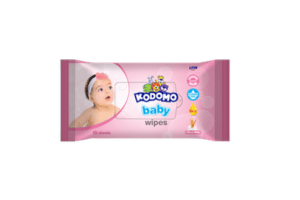 Kodomo Baby Wipes Pink 10's
