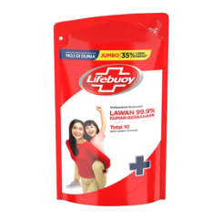 Lifebuoy BW Total 10 Pch 825mlx2's